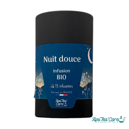Nuit Douce Bio – Tube de 15 infusettes | Cailleau