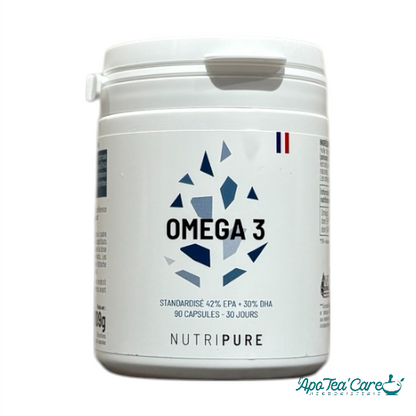 Oméga 3 végétal Nutripure – santé cardiovasculaire | L'ApoTea'Care