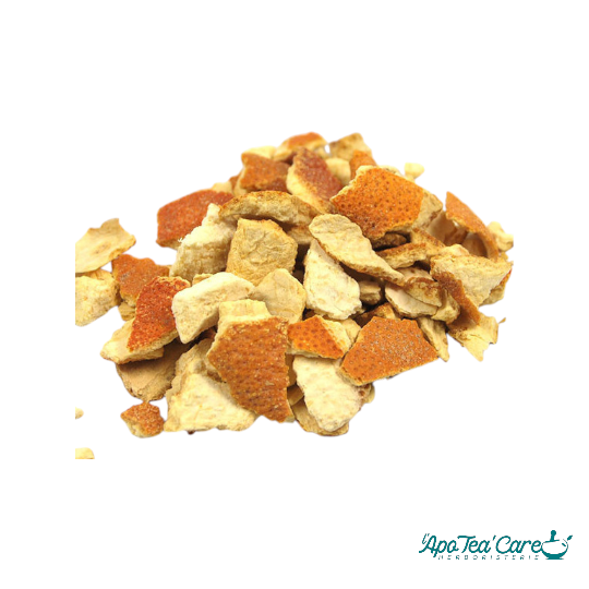 Orange Douce « Écorce » Coupée