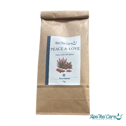 L’ApoTea Peace & Love – Infusion Confort Urinaire