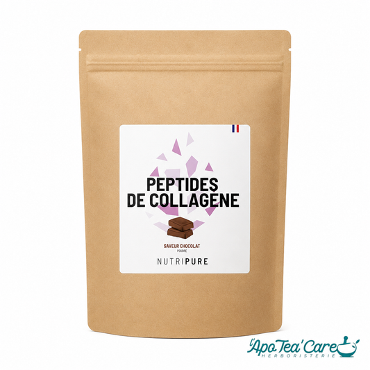 Peptides de Collagène Bovin Saveur Chocolat Nutripure - L'ApoTea'Care