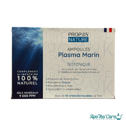Plasma Marin Quinton - Oligo éléments - L'ApoTea'Care