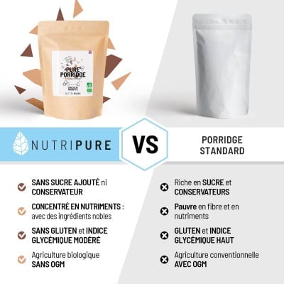 Pure Porridge Bio - Format : 350G