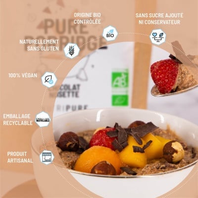 Pure Porridge Bio - Format : 350G