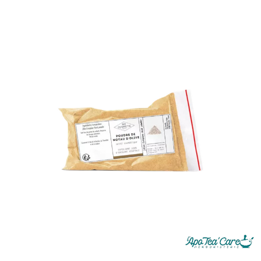Poudre de noyaux d'olive - Volume : 50 g