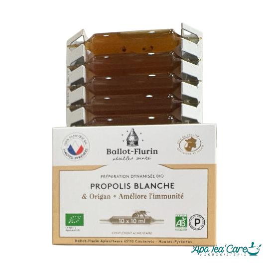 Préparation dynamisée Propolis Blanche et Origan 100 ml bio Ballot Flurin