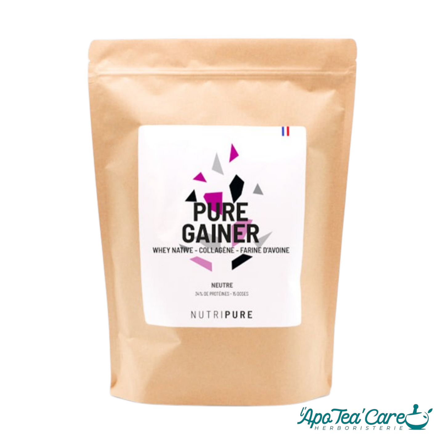 Pure Gainer Nutripure 810g – Prise de Masse Maîtrisée | L'ApoTea'Care