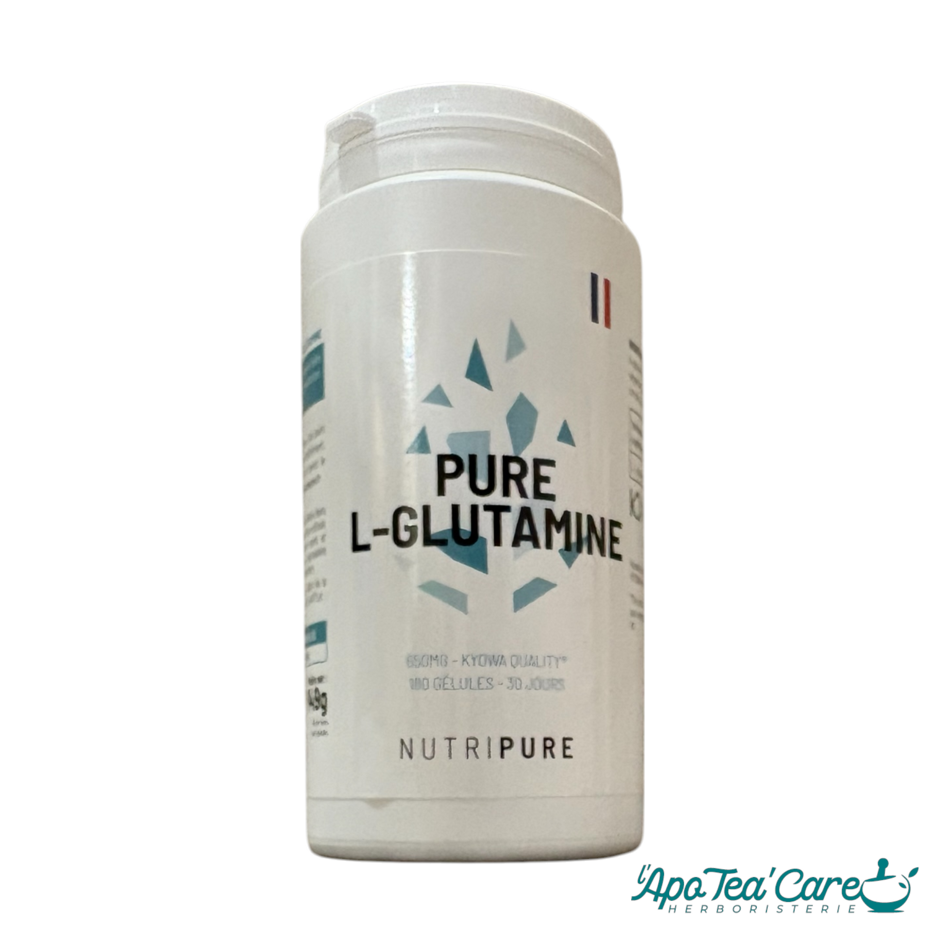 L-Glutamine 180 gélules Nutripure – Récupération musculaire & immunité | L'ApoTea'Care