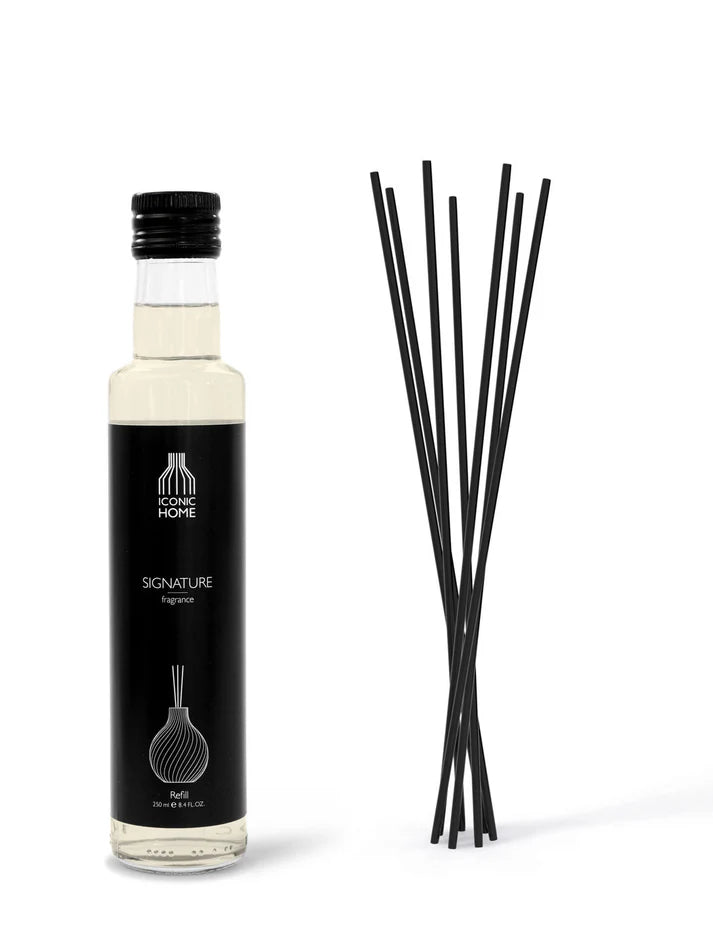 Parfum d'intérieur SIGNATURE – Recharge avec bâtonnets de senteur : 250ml