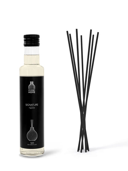 Parfum d'intérieur SIGNATURE – Recharge avec bâtonnets de senteur : 250ml