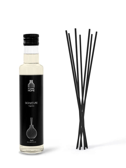 Parfum d'intérieur SIGNATURE – Recharge avec bâtonnets de senteur : 250ml