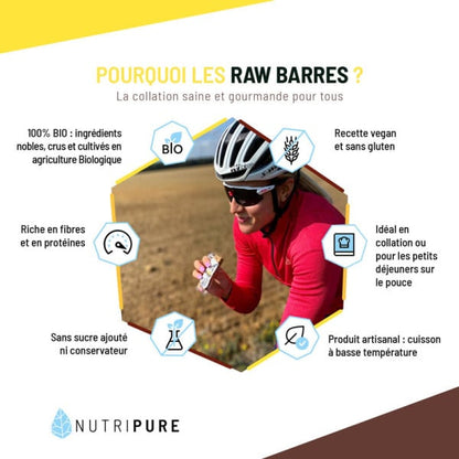 Raw Barre Bio Cacao Noisettes