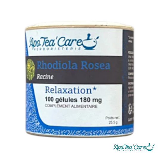 Rhodiola Rosea racine 100 gélules Anti-Fatigue et Adaptogène Naturel