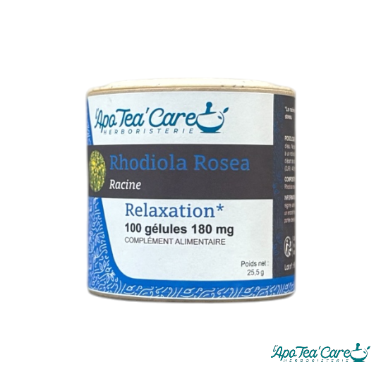 Rhodiola Rosea racine 100 gélules 180mg