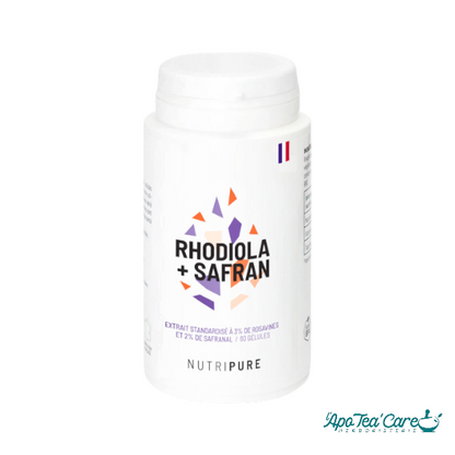 Rhodiola Rosea + Safran - 60 gélules