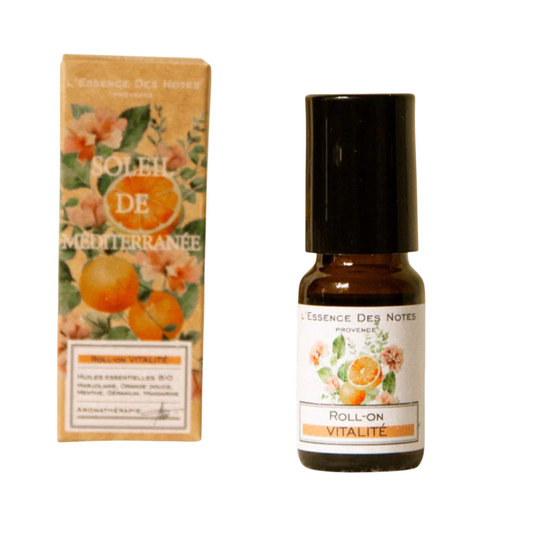 Roll On Vitalité Soleil de Méditerranée 10 ML L'Essence des Notes