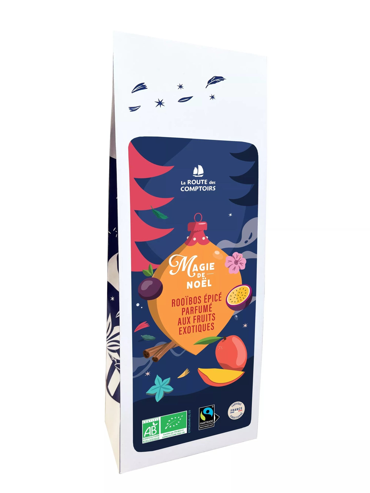 Rooibos MAGIE DE NOËL - Rooïbos épices et agrumes BIO - Sachet 80g