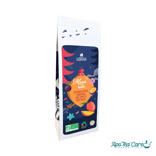 Rooibos MAGIE DE NOËL - Rooïbos épices et agrumes BIO - Sachet 100g