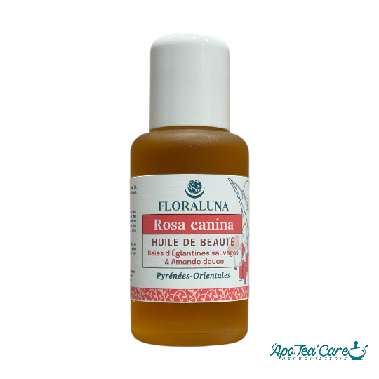 Huile de Beauté & Massage Rosa Canina Bio - Floraluna - L'ApoTea'Care