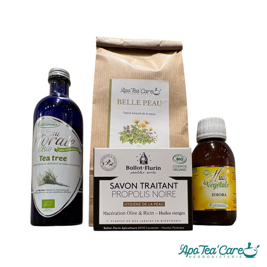 Routine peaux grasses & acnée