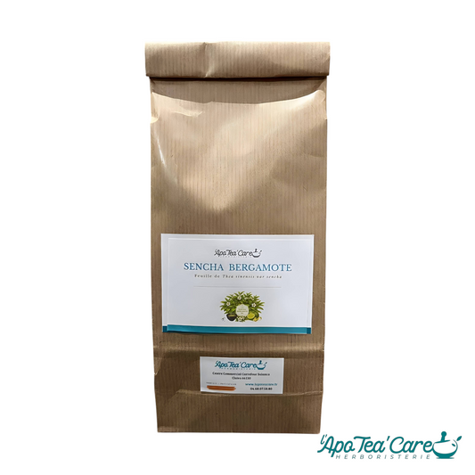 Thé vert sencha parfumé à la bergamote - L'apoTea'Care herboristerie