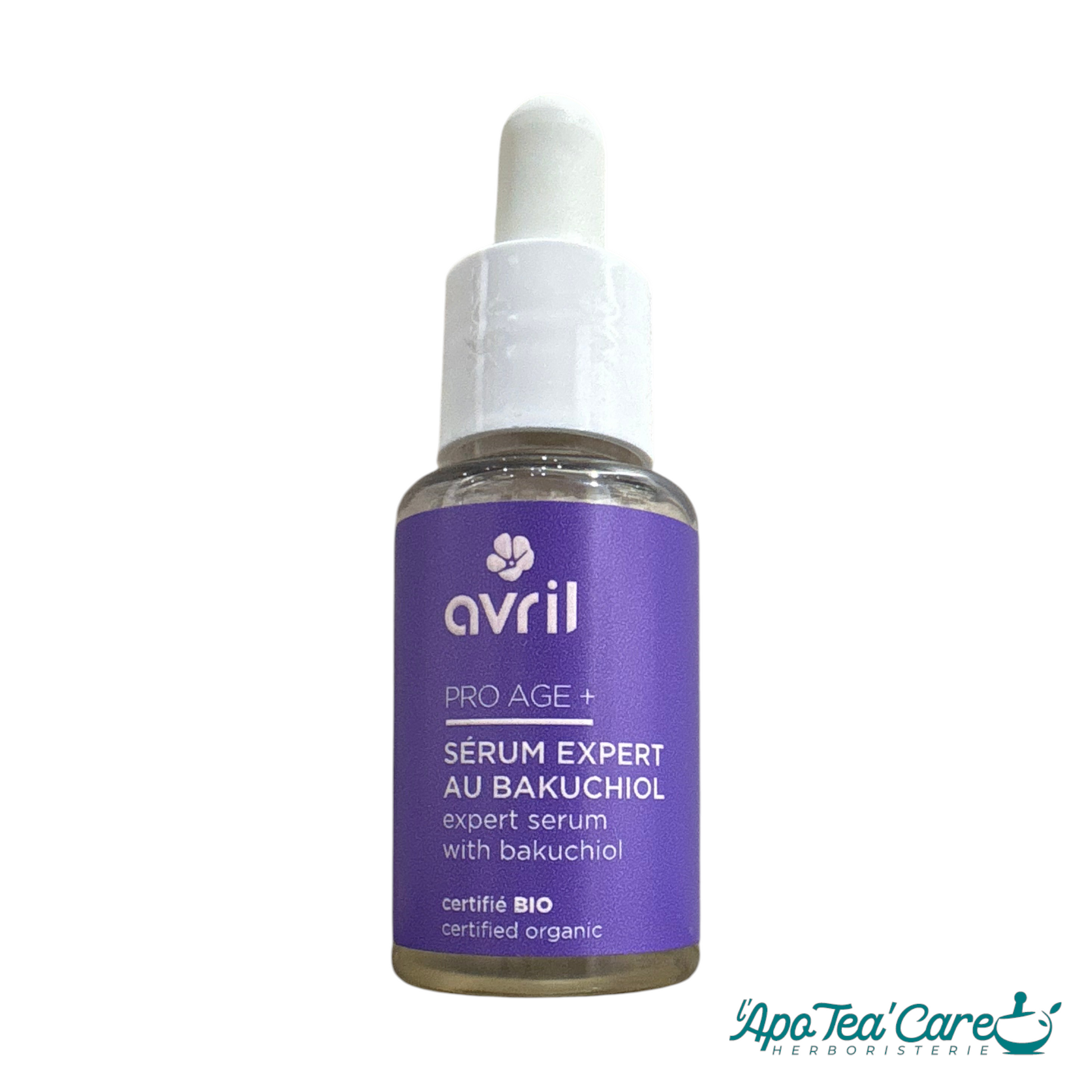 Serum expert anti-âge au Bakuchiol- alternative naturelle au retinol - Lisse les rides - Avril Cosmétiques - L'ApoTea'Care