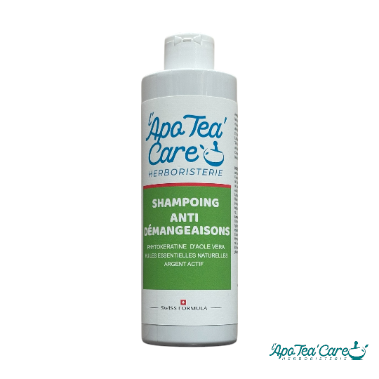 Shampoing anti-démangeaisons chien 250ml- L'ApoTea'Care Herboristerie