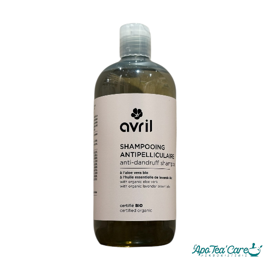 Shampoing Anti-Pelliculaire Bio 500ml – Avril Cosmétiques - Adieu les pellicules - L'ApoTea'Care Herboristerie