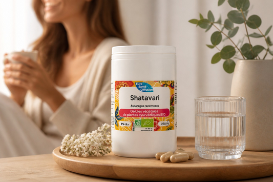 Shatavari BIO 300mg – Gélules Phytothérapie Ayurvédique Phytofrance