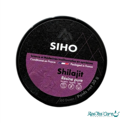 Résine de Shilajit pure 100% 15g – 79% acide fulvique origine Himalaya L'ApoTea'Care Herboristerie