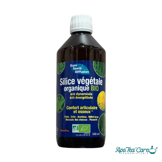 Silice Végétale Organique 500ml Articulations, Peau et Cheveux