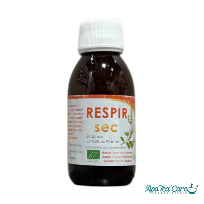 Sirop Respir Sec 125ml Toux Sèche et Gorge Irritée