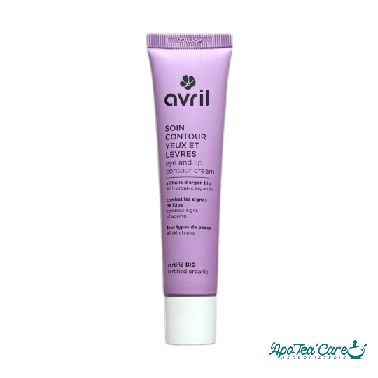 Soin Contour des Yeux & Lèvres Bio – Avril Cosmétiques - repulpe et lisse - L'ApoTea'Care Herboristerie 