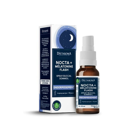 Spray Nocta + Melatonine Flash 30ml Dietaroma