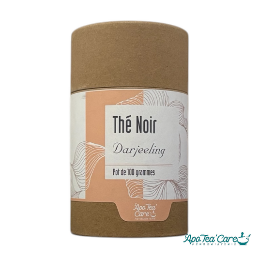 Thé Noir Darjeeling en tube 100g