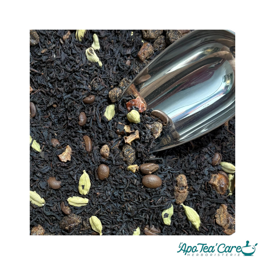 Thé Noir Théspresso – Datte, Café & Cardamome