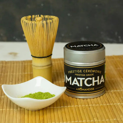 Matcha Bio Cérémonie Prestige Uji Japon - Thé Vert Poudre 30g