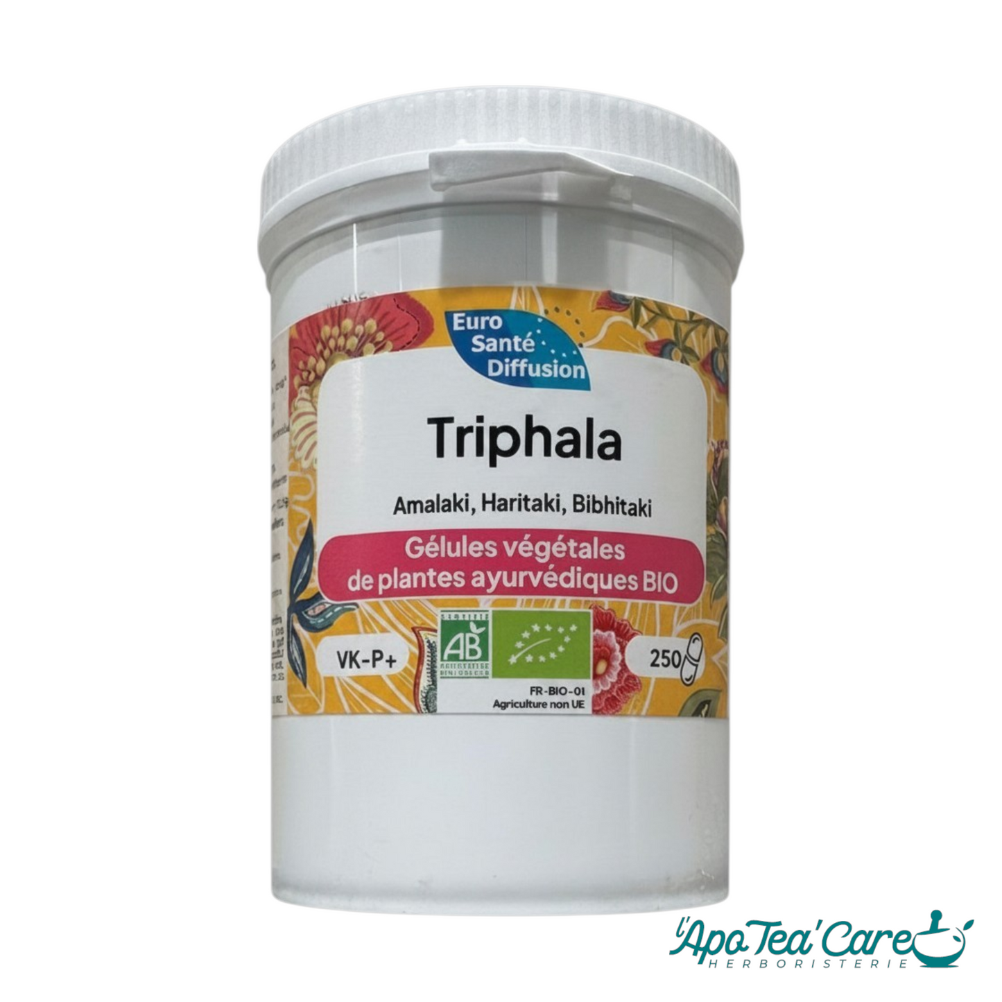 Triphala 250 gelules L'ApoTea'Care Herboristerie