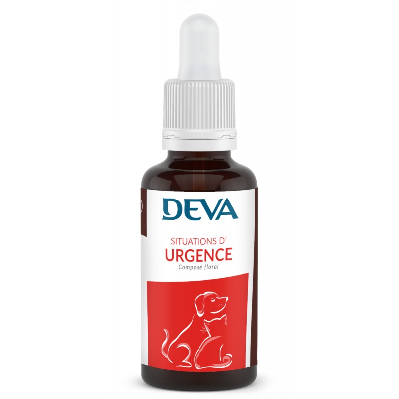 Composé Floral Animaux Urgence 30ml – Deva- Stress - L'ApoTea'Care Herboristerie