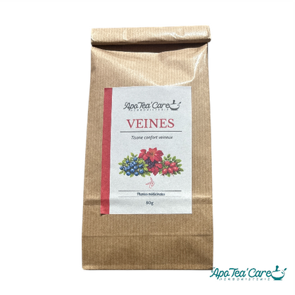 L'ApoTea'Veines - Infusion Circulation & Jambes Légères Bio 80g