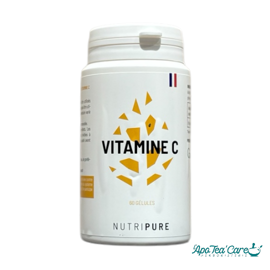 Vitamine C 60 Gélules Nutripure - Immunité, Fatigue et Antioxydant