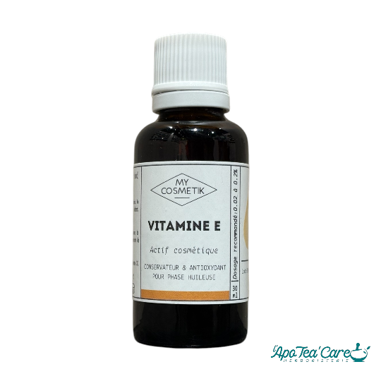 Vitamine E pour vos préparations cosmétiques maison - L'ApoTea'Care 