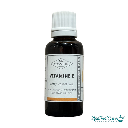 Vitamine E pour vos préparations cosmétiques maison - L'ApoTea'Care 