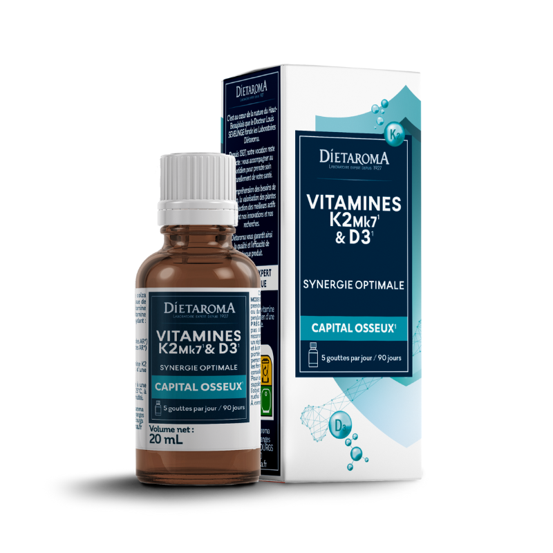 Dietaroma Vitamines Naturelles K2 & D3