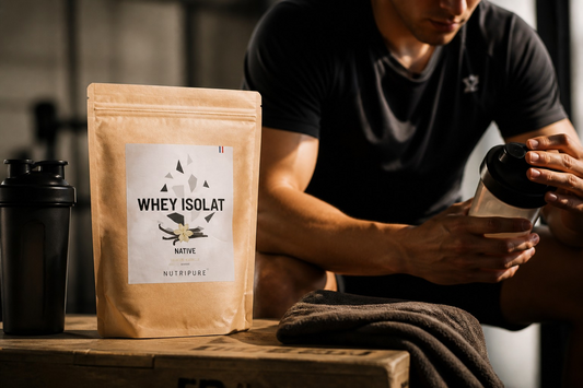 Whey Isolate Native Nutripure - Masse Musculaire et Récupération