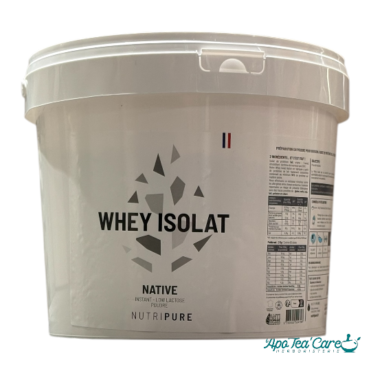 Whey Isolate Native Nutripure - Masse Musculaire et Récupération